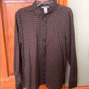 3/$15!! H&M button up top